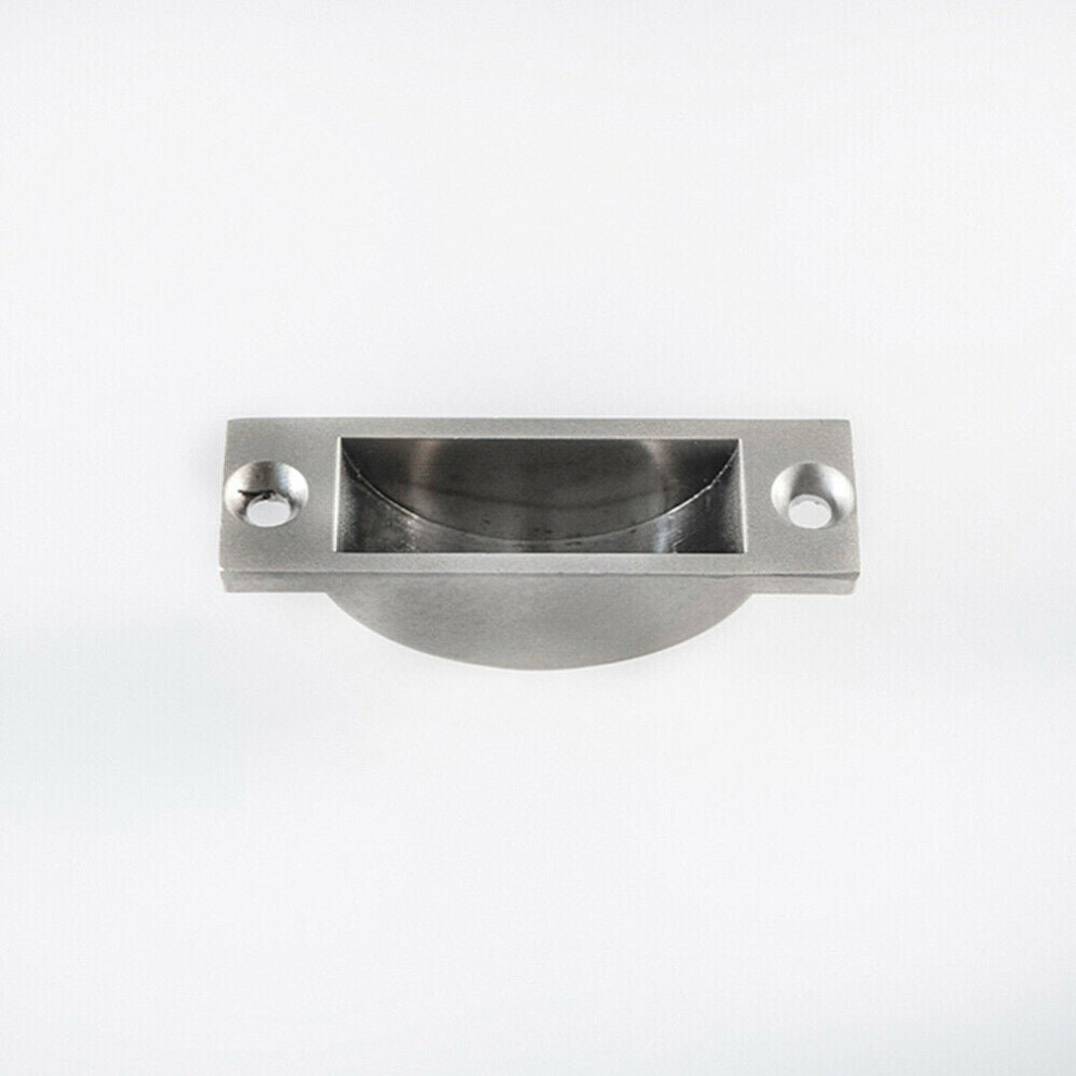 Recessed Floor Flush Bolt Socket 62 X 25Mm 53Mm Fixing Centres Chrome 5056492562279