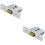 Loops 2x 76mm Flat Mortice Door Security Latch Fire Door Rated Satin Chrome 1