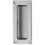 Loops Recessed Sliding Door Flush Pull 102 x 45mm 10.5mm Depth Polished Chrome 1