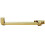 Loops Roller Arm Window Stay 138mm Arm Length Polished Brass Window Fitting 1