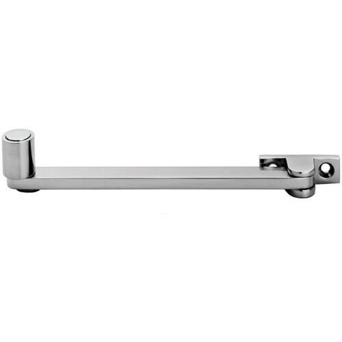 Loops Roller Arm Window Stay 138mm Arm Length Polished Chrome Window Fitting