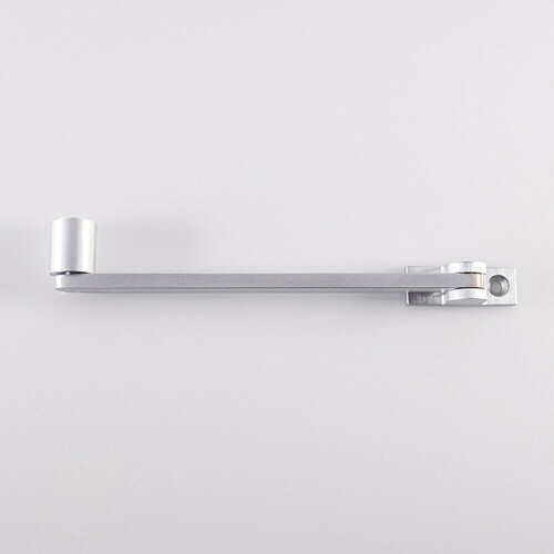 Loops Roller Arm Window Stay 138mm Arm Length Satin Chrome Window Fitting