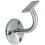 Loops Handrail Bannister Bracket Wall Support 62mm Projection Satin Steel 1