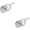 Loops 2x Handrail Bannister Bracket Wall Support 62mm Projectoin Polished Steel 1
