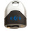 Loops 65mm Heavy Duty Security Padlock Closed Removable Shackle Satin Chrome 1