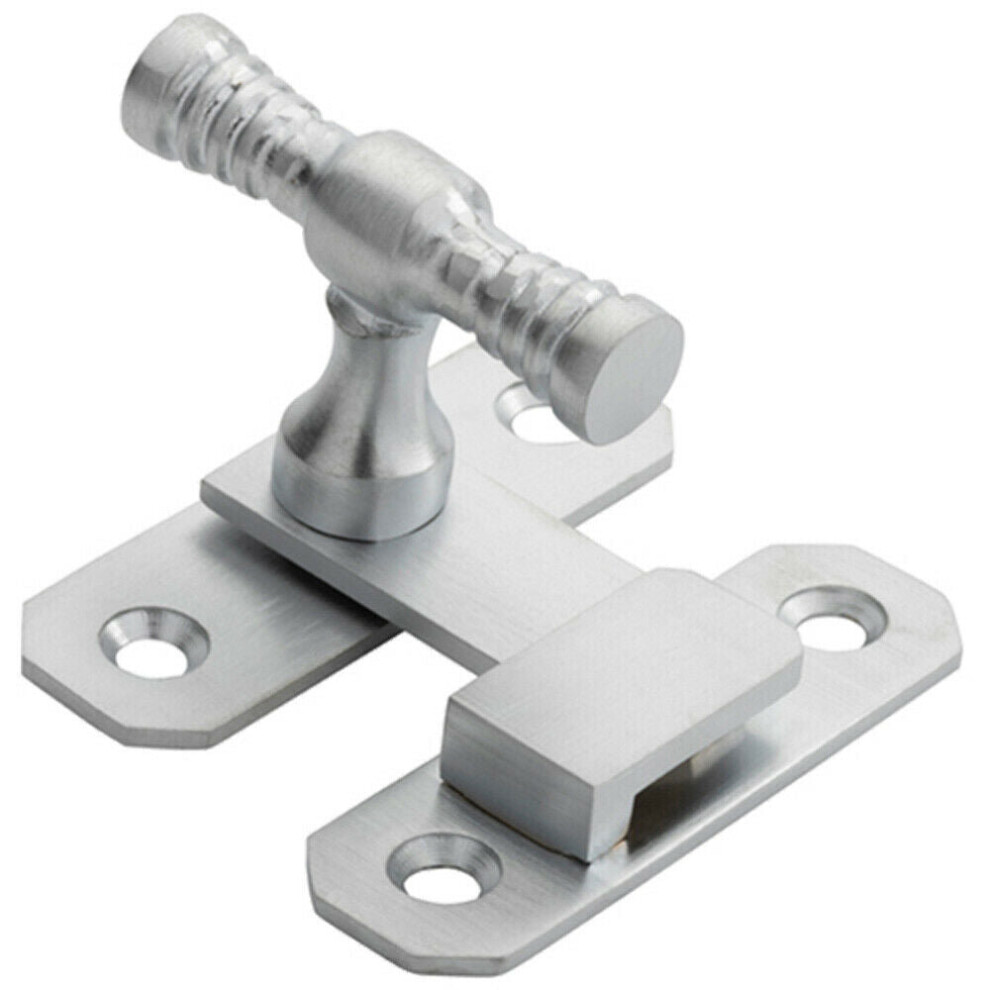 Loops Window T Handle Fastener 57 X 19Mm Satin Chrome Cabinet Door Lock
