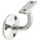 Loops Heavyweight Handrail Bannister Bracket 80mm Projection Polished Chrome 1