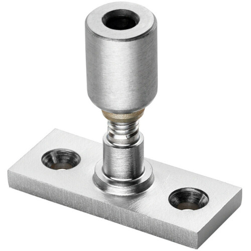 Loops Locking Casement Window Stay Pin 28.5mm Fixing Centres Satin Chrome