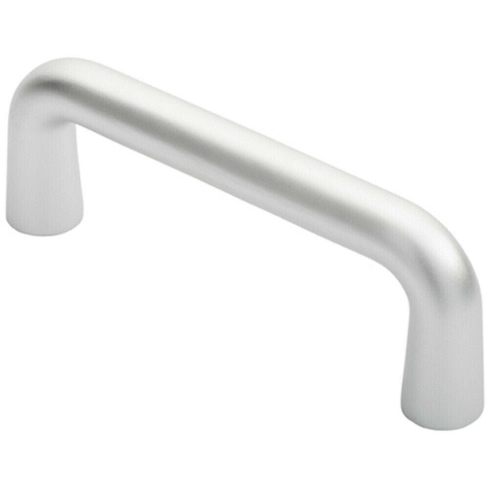 Loops Rounded D Shaped Bar Handle 150Mm X 22Mm Diameter Satin Anodised Aluminium