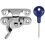 Loops Locking Fitch Pattern Sash Window Fastener 49mm Fixing Centres Polished Chrome 1