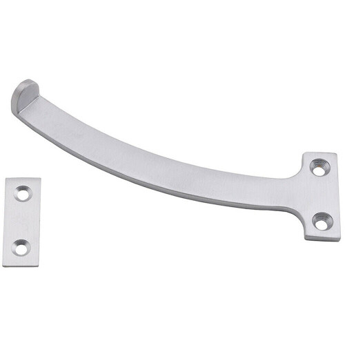 Loops PAIR Quadrant Arm Casement Window Stay 150mm Satin Chrome Window Fitting