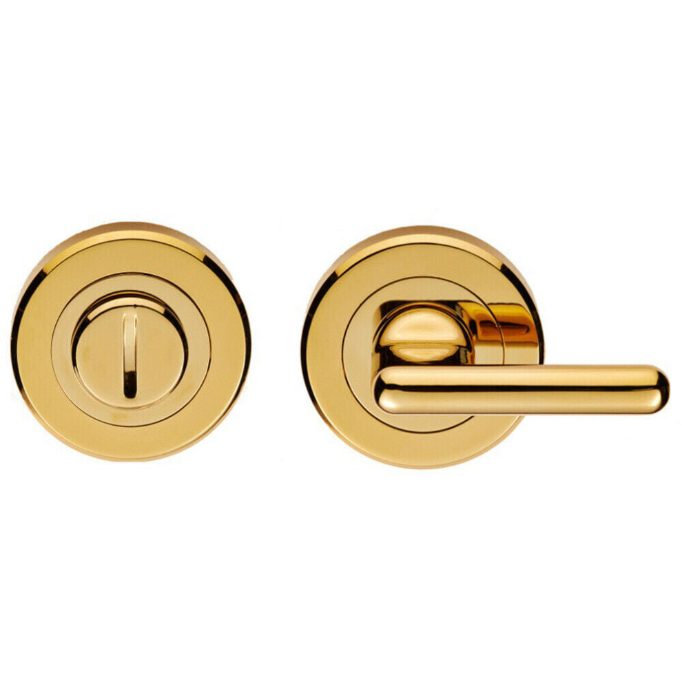 Loops Disabled Lock And Release Handle Concealed Fix Dda Compliant Stainless Brass