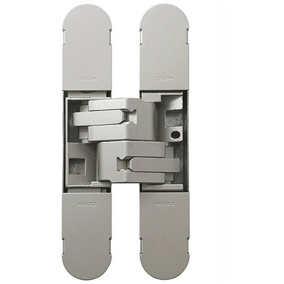 100 X 22Mm Adjustable Medium Duty Concealed Hinge Champagne Internal Door 5056492579277
