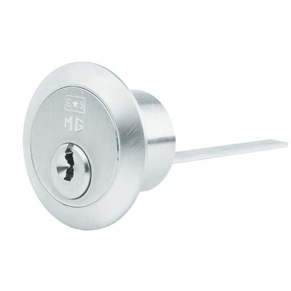 Standard Rim Cylinder Lock Keyed To Differ 15 Pin Satin Chrome Front Door 5056492584356