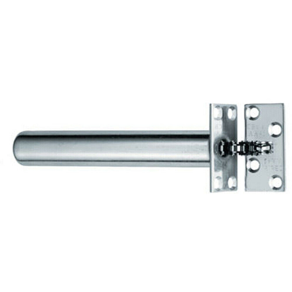 Concealed Chain Spring Door Closer Adjustable Square Forend Polished Steel