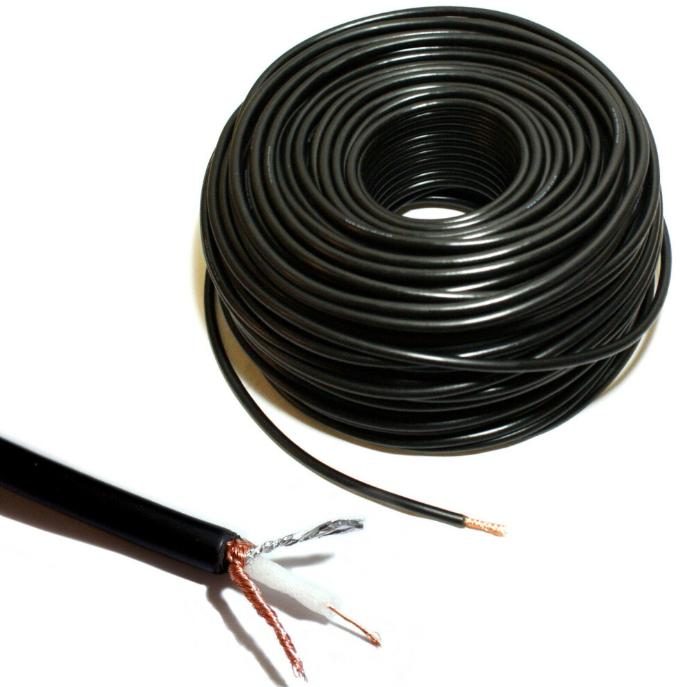 1.30 Per METRE QUALITY OFC Coaxial RG6 Cable RCA Aerial Coax Audio Satellite