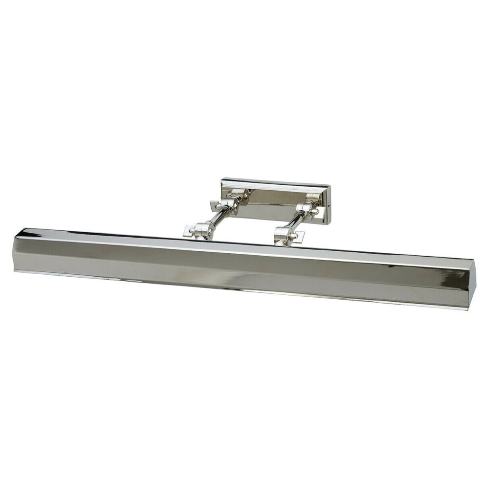 Loops 4 Bulb Adjustable Joints Directional Picture Light Polished Nickel Led E14 40W