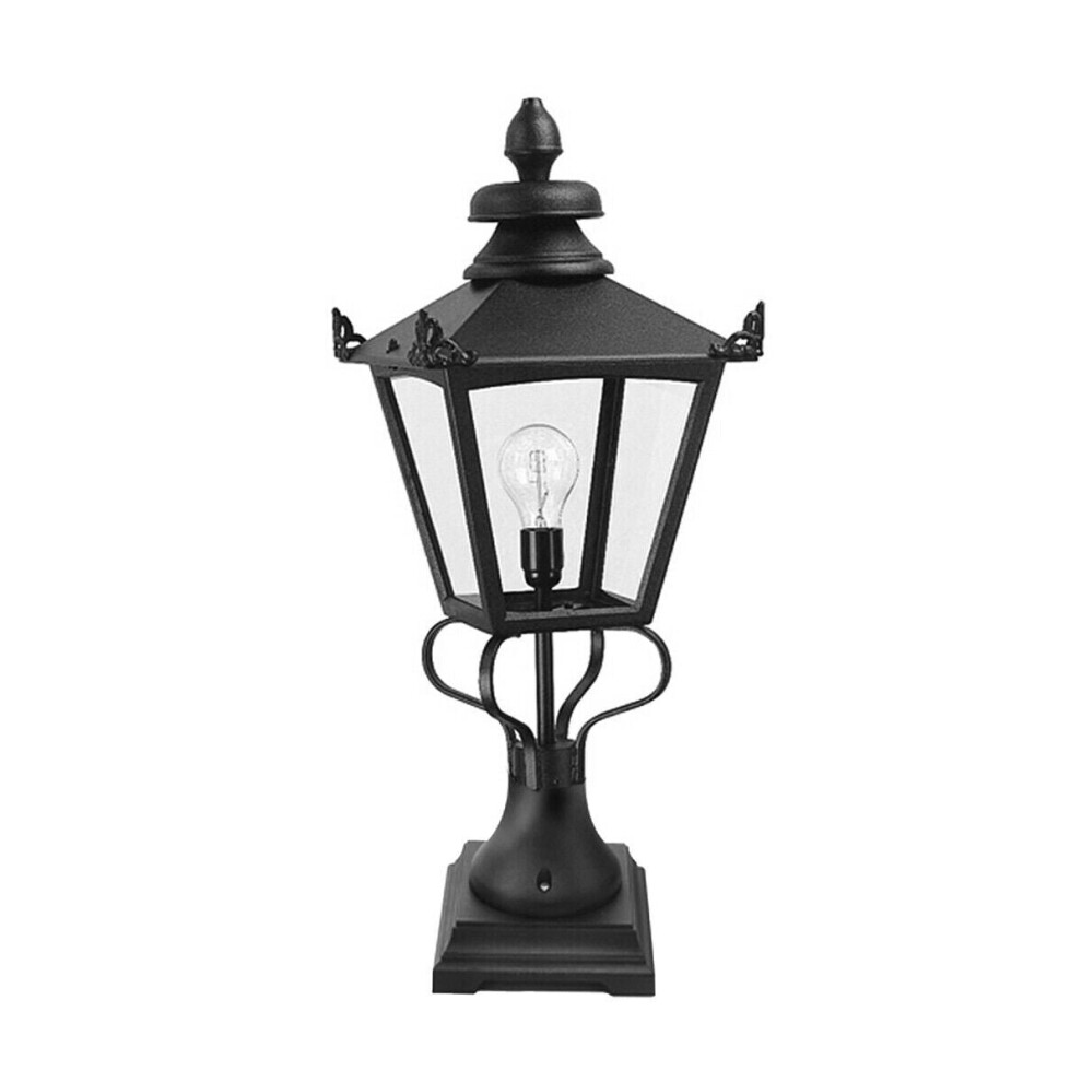 Loops Ip23 1 Bulb Wall Ground Pedestal Led E27 150W Black