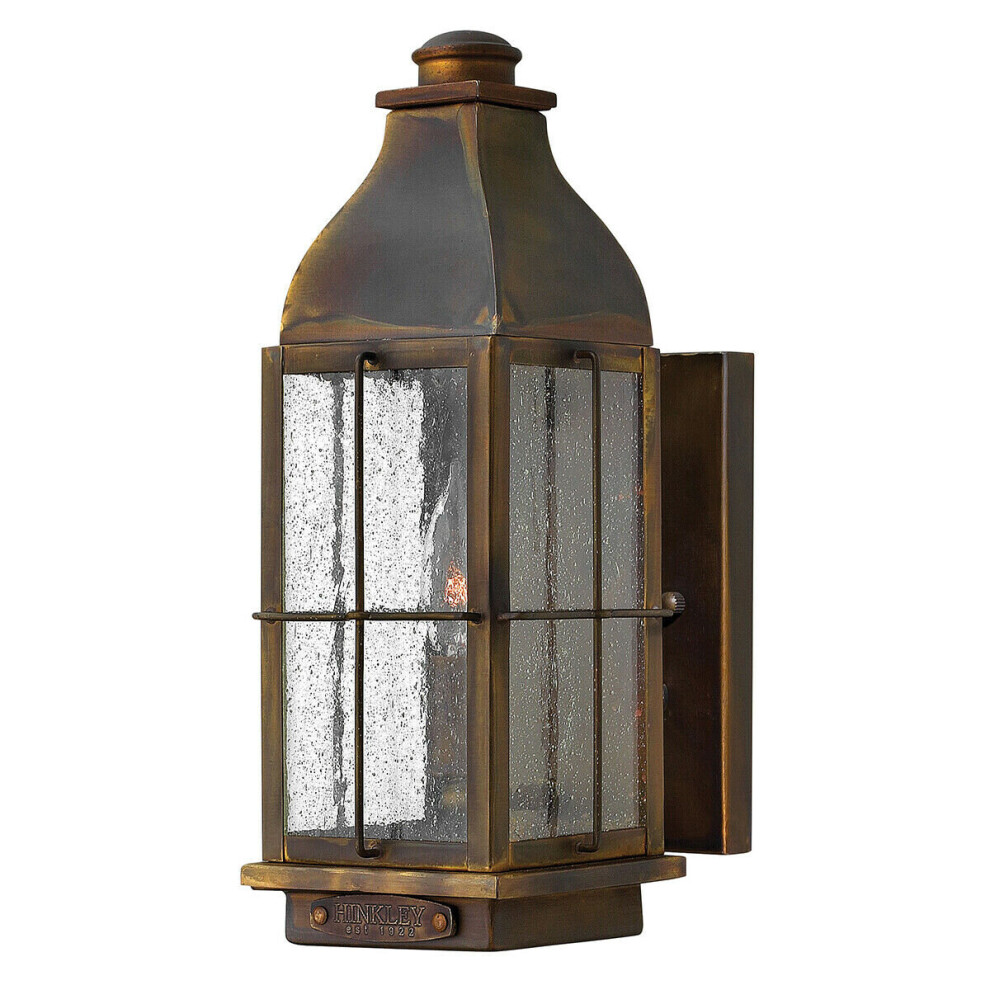 Outdoor IP44 Wall Light Sconce Sienna LED E14 60W Bulb External