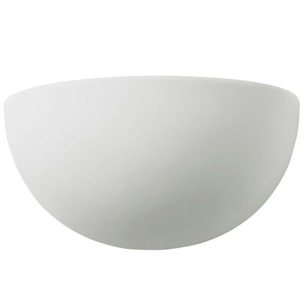 Loops Dimmable Led Wall Unglazed Ceramic Round Dome Fitting Lounge Lamp Ing Light
