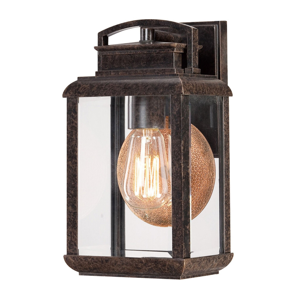 Outdoor IP44 Wall Light Imperial Bronze LED E27 100W d02166