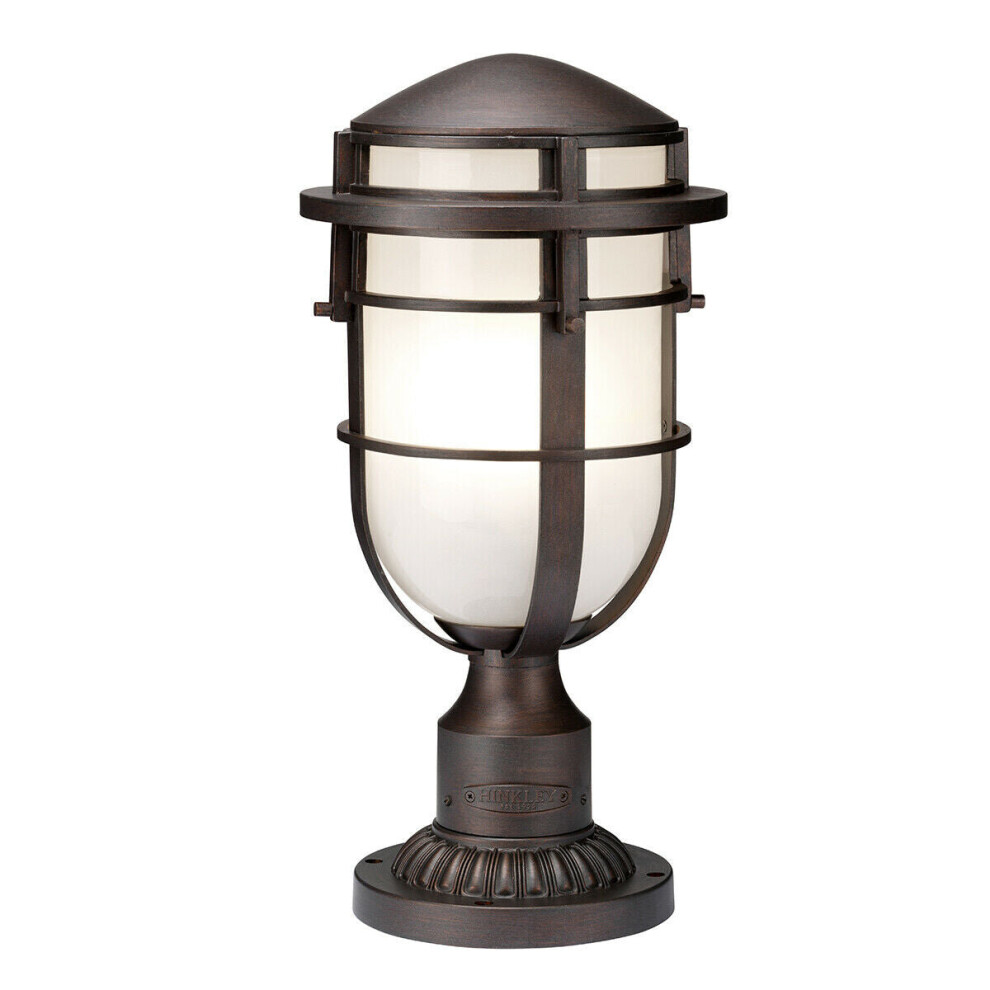 Loops Outdoor Ip44 1 Bulb Wall Ground Pedestal Victorian Led E27 100W Bronze