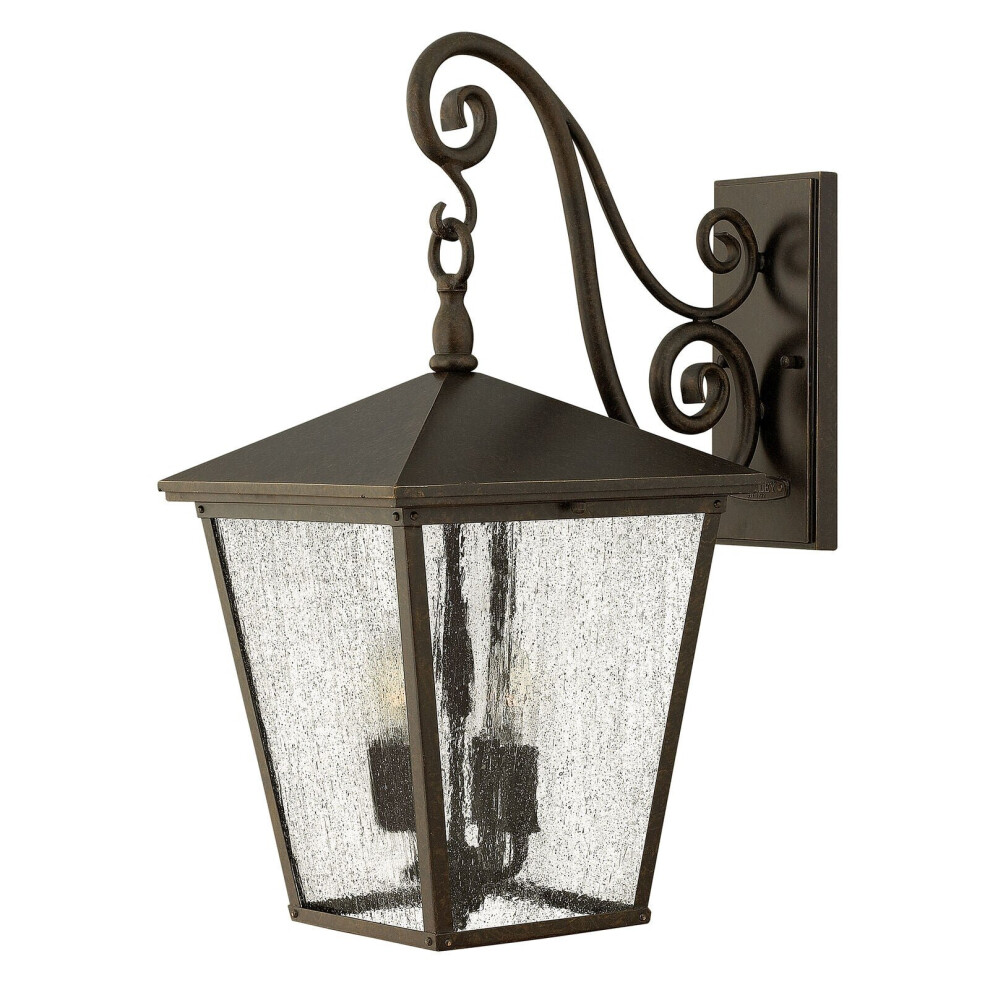 Outdoor IP44 4Wall Light Regency Bronze LED E14 60W