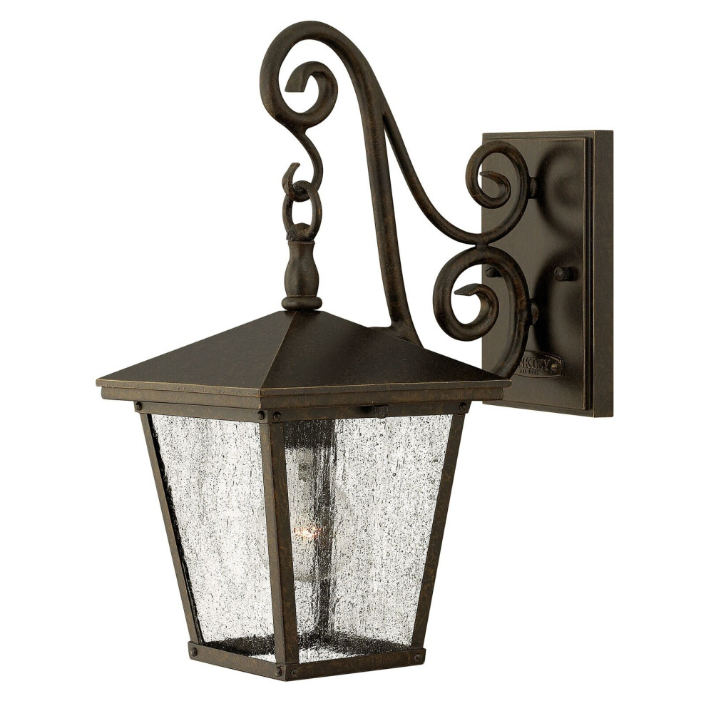 Outdoor IP44 Wall Light Regency Bronze LED E27 100W