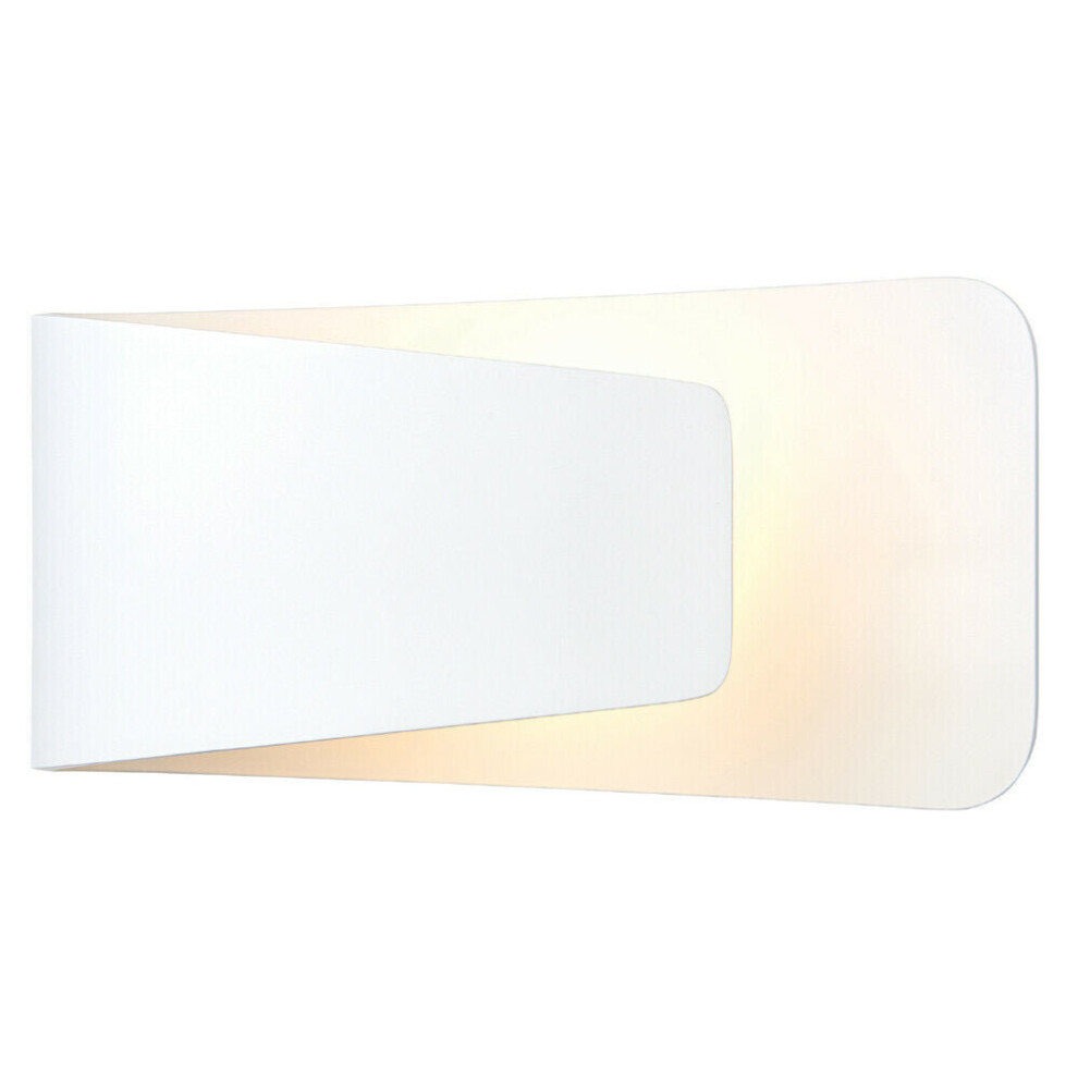 Wall Light Matt White Paint 7.5W LED Module Dimmable Living Room