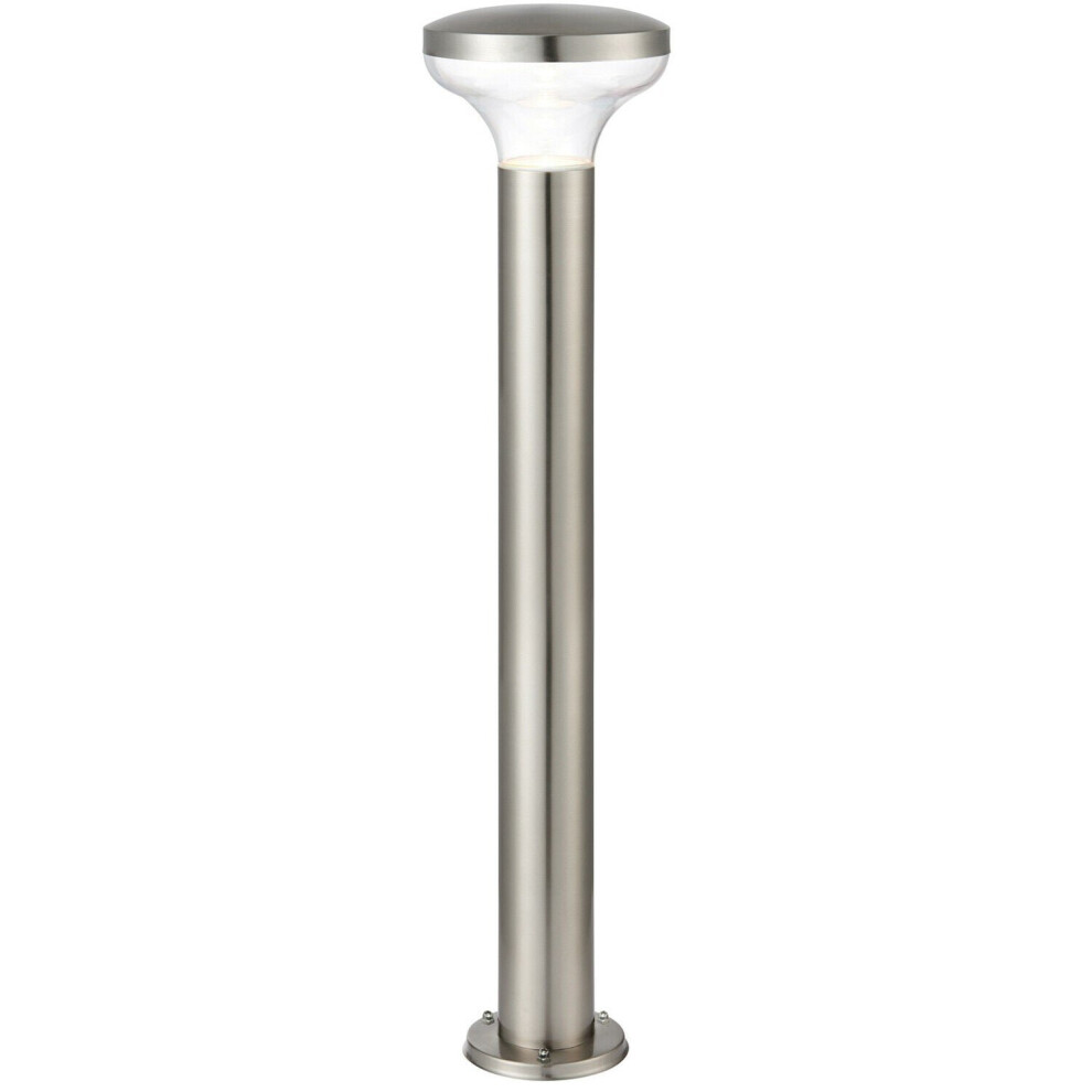 Loops Outdoor Post Bollard Light Marine Steel 1M Led Garden Driveway Foot Path Lamp