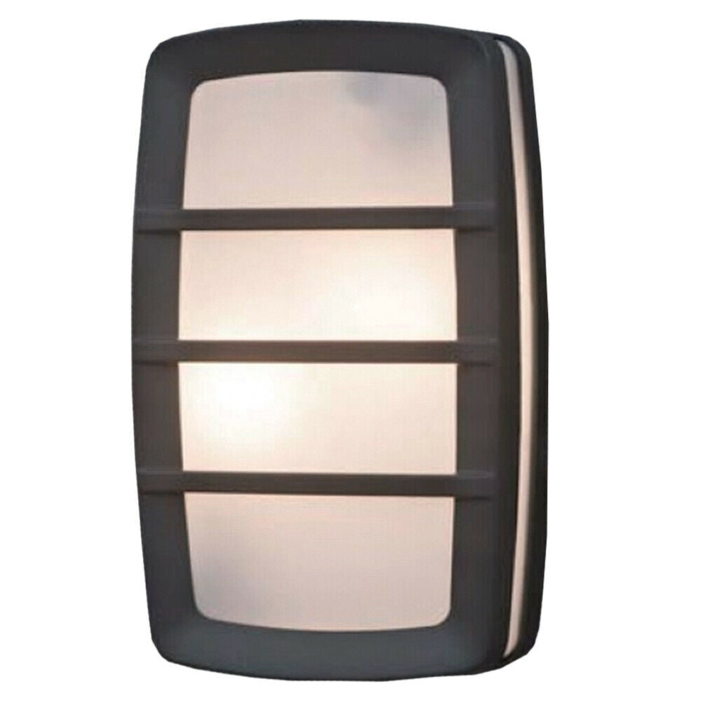 Loops Outdoor Ip54 Twin Wall Graphite Led E27 60W Light