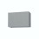 Loops Straight Sided Rectangle Lamp Shade Grey Cotton Fabric 40W E27 or B22 GLS 1