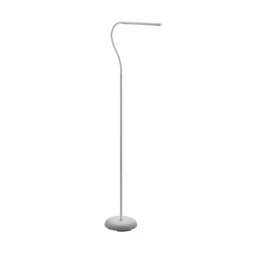 Floor Lamp Light Colour White Plastic Touch On/Off Dim Dimmable Bulb LED 4.5W