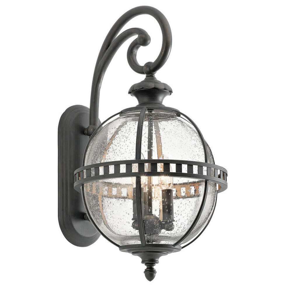 Loops Outdoor Ip44 3 Bulb Wall Light Londonderry Led E14 60W D01697