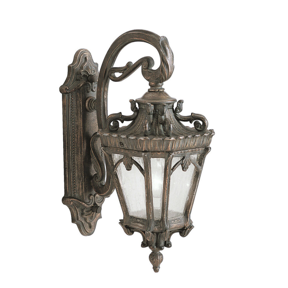 Loops Outdoor Ip44 Wall Sconce Londonderry Led E27 100W Bulb External D01834 Light