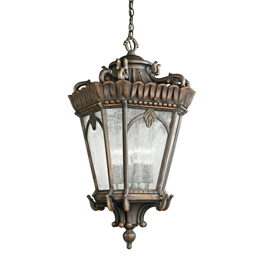 IP23 1 Bulb Chain Lantern Light Londonderry LED E27 100W