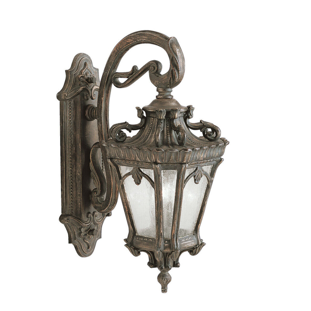 Loops Outdoor Ip44 Twin Wall Light Londonderry Led E14 60W D01833