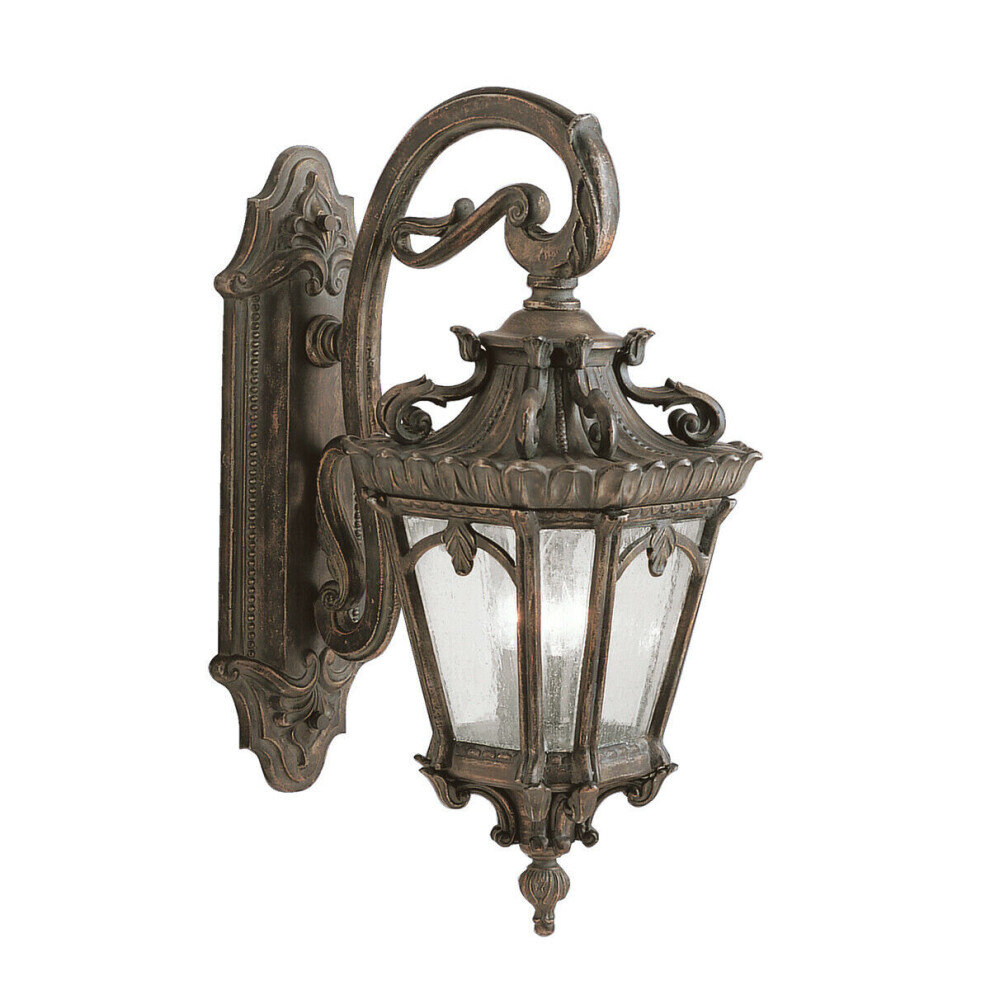 Outdoor IP44 3 Bulb Wall Light Londonderry LED E14 60W d01836