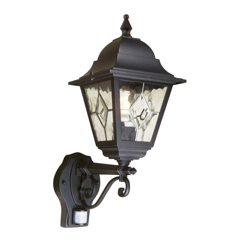 Loops Ip43 Wall Sconce Led E27 100W Bulb External D01993 Light/Black