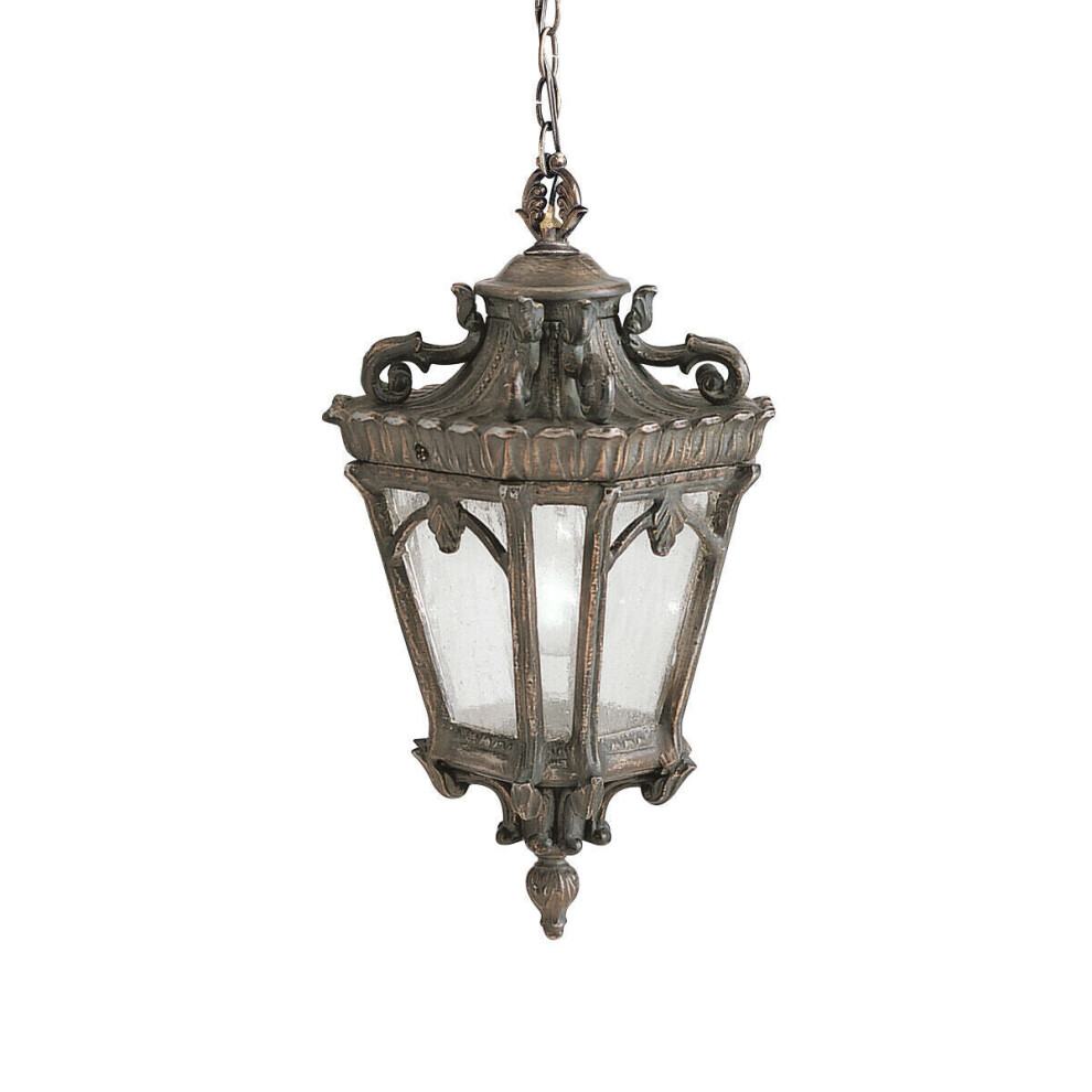 Loops Outdoor Ip44 3 Bulb Chain Lantern Londonderry Led E14 60W Light