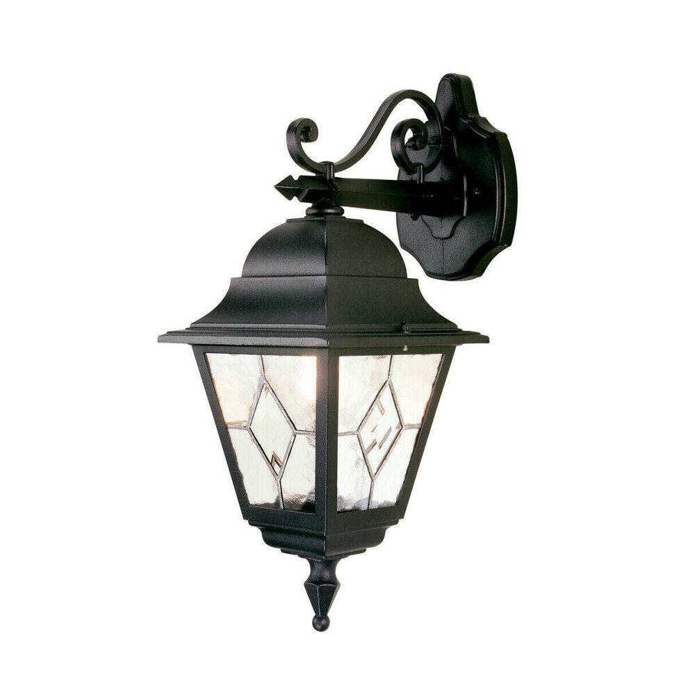 Loops Ip43 Wall Sconce Led E27 100W Bulb External D01994 Light/Black