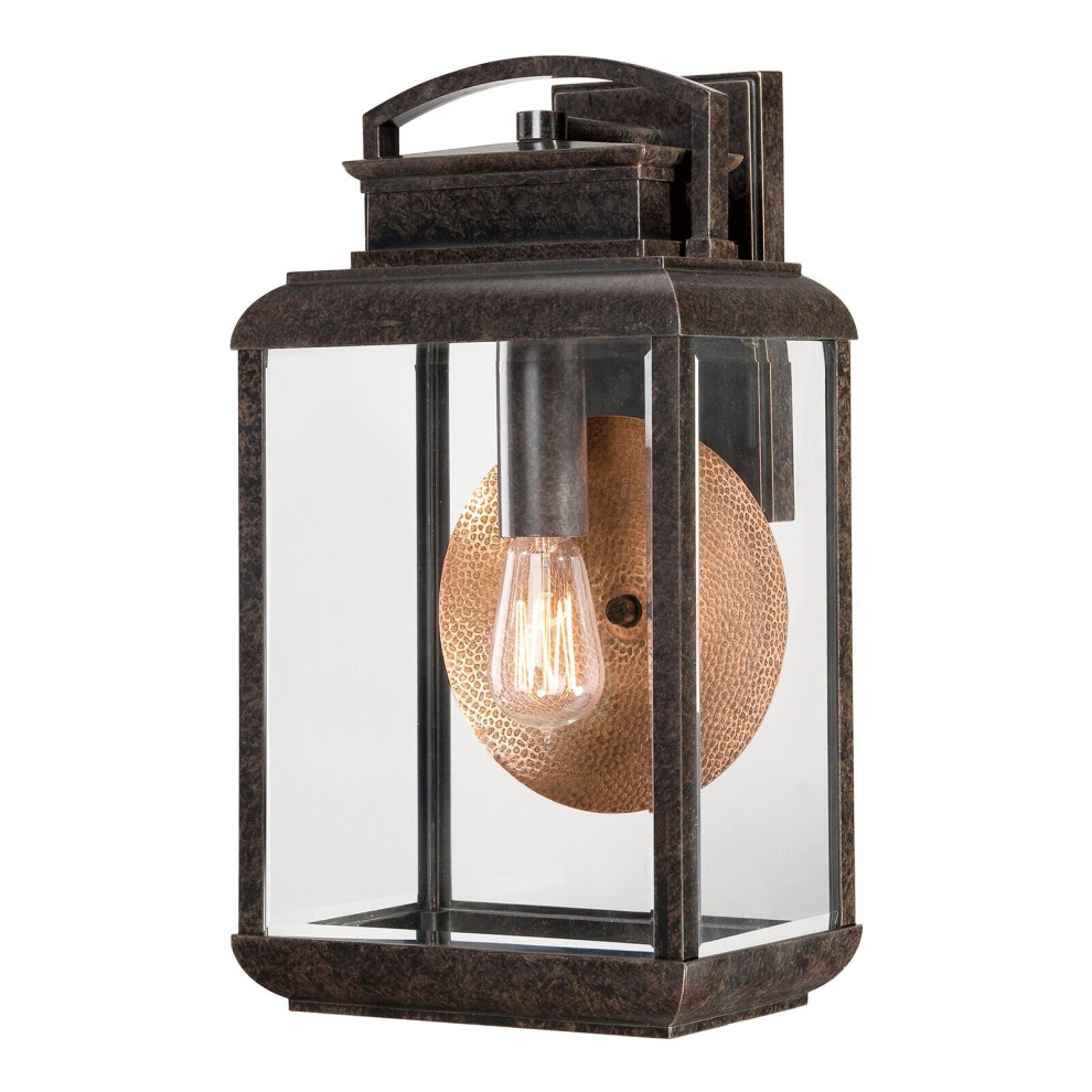 Outdoor IP44 Wall Light Imperial Bronze LED E27 100W d02164