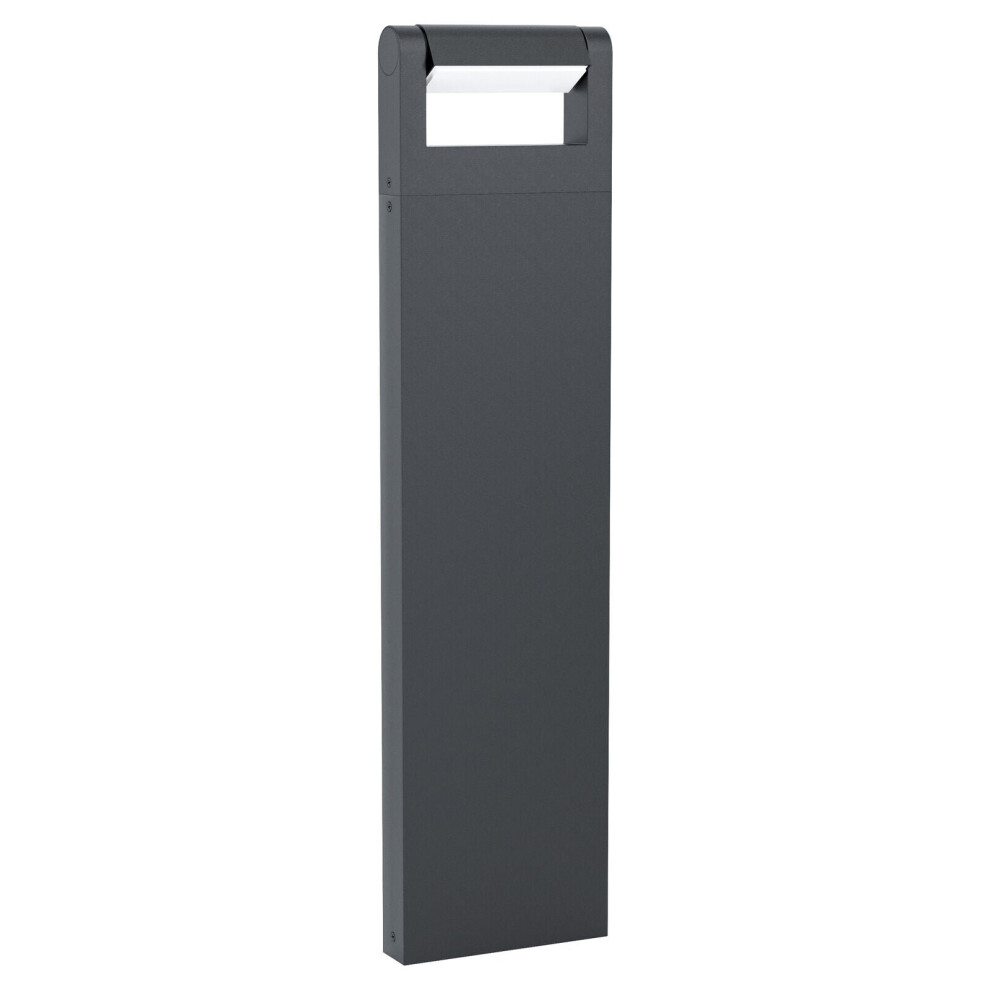 IP44 Outdoor Bollard Light Black Cast Aluminium 4.8W Built in LED Post