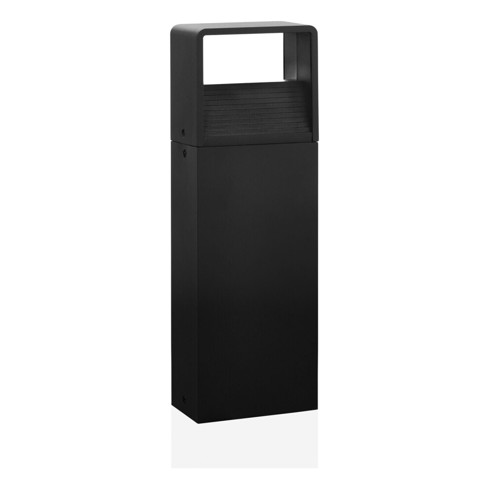 Loops Ip44 Outdoor Pedestal Modern 6W Built In Led Wall Gate Post Light/Anthracite