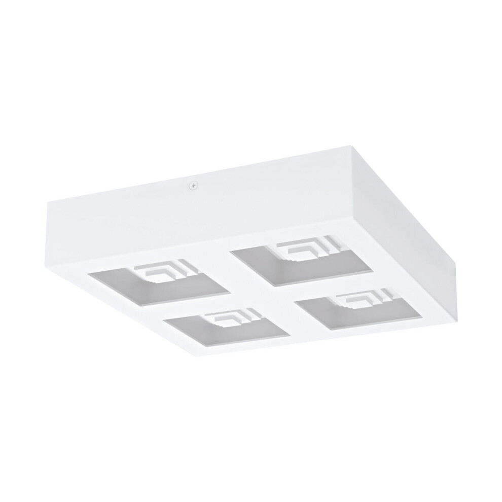 Wall / Ceiling Light Modern White Box Lamp 270mm x 270mm 6.3W Built in LED