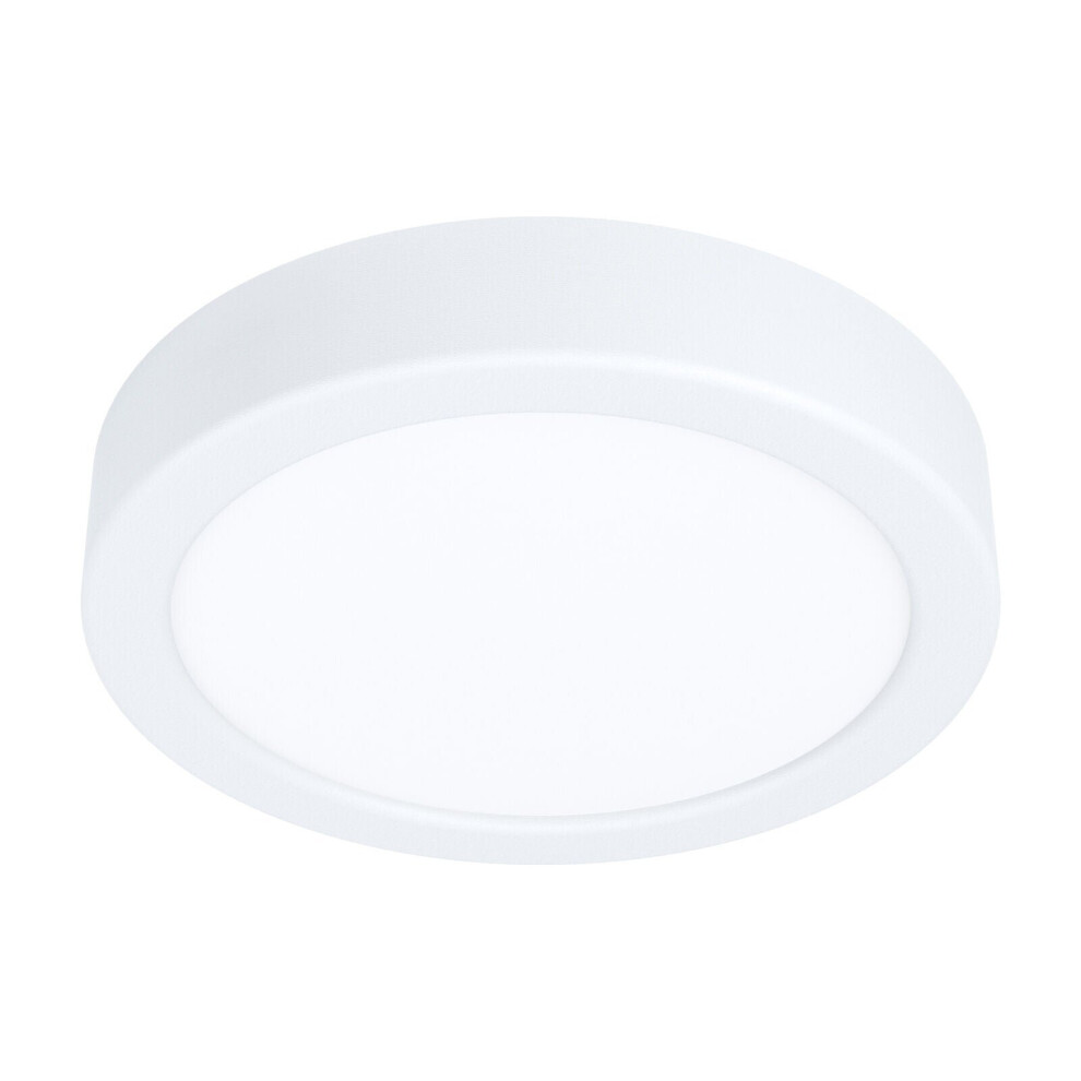 Loops Wall / Ceiling Light White 160Mm Round Surface Mounted 10.5W Led 3000K