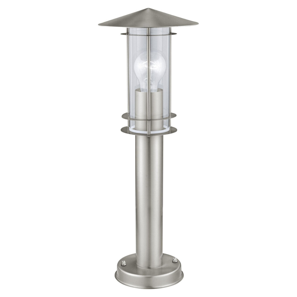 IP44 Outdoor Bollard Light Stainless Steel 500mm 60W E27 Driveway Lamp Post