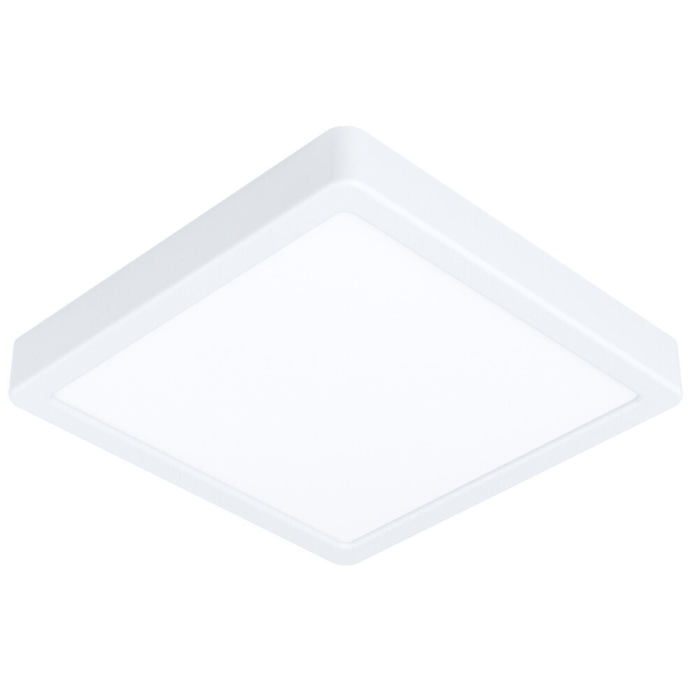 Loops Wall / Ceiling 210Mm Square Surface Mounted 16.5W Led 3000K Light/White