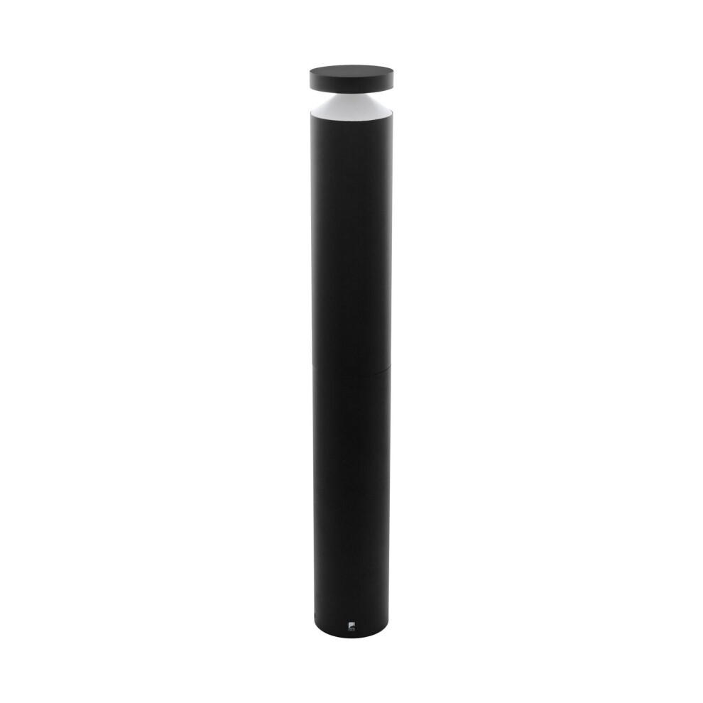 IP44 Outdoor Bollard Light Black Cast Aluminium 11W Built in LED Lamp Post