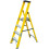 Loops 0.9m FIBREGLASS Platform Step Ladders 4 Tread Professional Lightweight Steps 1